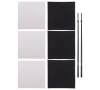 Gatuida 1 juego de varilla de limpieza para flauta y hisopo - Limpiador de paso con varilla de plástico - Herramienta absorbente esencial para flauta en C para músicos