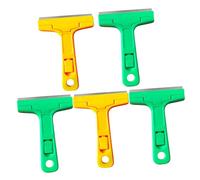 Gatuida 1 Juego Espátula De Pared Tanque De Peces De Acuario Raspador De Azulejos Equipo Quita Manchas Herramienta De Limpieza Cuchillo Para Limpiar Cristales Cuchillo De Mármol 5 Piezas