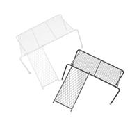 Gatuida 1 Juego Gallinas de Hierro con Soporte para Pequeños para Jaulas de Mascotas