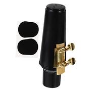Gatuida 1 juego Kit de Accesorios para Boquilla de Saxofón Incluye Tapa Plástica Ligadura y Cojín para Sonido y Enfocado para Profesionales y Principiantes