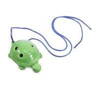 Gatuida 1 Juego ocarina seis ocarina de porcelana musicales para flauta melodica ocarina instrumento ocarina ocarina instrumento ocarina principiante porcelana blanca Green