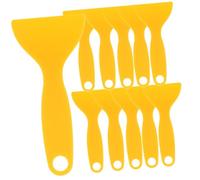 Gatuida 1 Juego Raspador De Envoltura Tinte De Coche Desguace De Coches Tinte Removible Para Ventanas De Autos Tinte De Ventana De Coche Removible Amarillo Yellow 25 Piezas