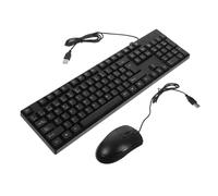 Gatuida 1 Juego Teclado Accesorio De Computadora Cableado Portátil Pro Ratón con Cable Cuadernos De Revista Computadoras Portatiles Suministro De Computadora España USB Abdominales
