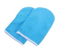 Gatuida 1 par Guantes de Cera para Manos con Forro de Cera de Manoplas Hidratantes Calentador de Manos Diseño y Cómodo para Tratamientos Estéticos y Terapéuticos
