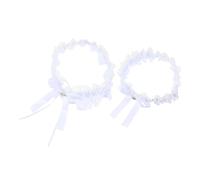 Gatuida 1 Par Liga De Encaje Cordón Despedida De Soltera Boda Novias Dama De Encaje Accesorios Oro Para Casarse Nupcial Lencería De Colores Anillo De Muslo Con Lazo Paño