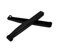 Gatuida 1 Par Reposabrazos de Silla de Playa Almohadilla de Repuesto para reposabrazos sillón reclinable Suministros Almohadillas para reposabrazos de Silla armrest el plastico Negro