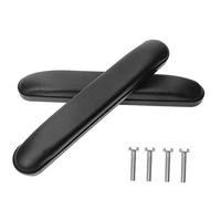 Gatuida 1 par Repuesto de Reposabrazos de Piel Sintética para Sillas de Oficina Almohadillas Ajustables para Mayor Compatible con Sillas Giratorias y Sillones Diseño