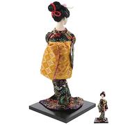 Gatuida 1 Pieza decoración de muñecas japonesas Adornos de muñecas humanoides Nuestro decoración Escritorio decoración de Estilo japonés decoración Artesanal de geishas Espuma