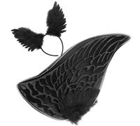 Gatuida 1 Set Diadema Alas Decorativas para Disfraz Ángel, Ligera y Cómoda para Fiestas de Cosplay y Mascarade