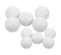 Gatuida 10 Bolas de Ruleta Acrílicas Resistentes la Deformación para Juego de Mesa y Fiesta, Esferas Esféricas Versátiles para Rueda de Ruleta