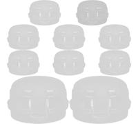 Gatuida 10 Fundas Para Perillas De Estufa a Prueba De Niños Cubiertas De Seguridad Para Cocina Gas Protección Contra Manipulación Infantil Resistentes Al Calor Para Uso En Cocina