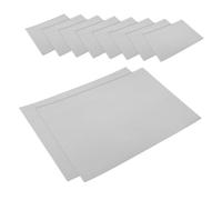 Gatuida 10 hojas Cartulina Espejo Plateado Papel Metálico Brillo para Scrapbooking Manualidades Infantiles DIY Papel Espejo Cartón Decorativo Artístico