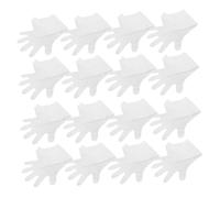 Gatuida 10 Pares Guantes Desechables Transparentes para Manos de Guantes de Hidratación para Manos Compatibles con Pantalla Táctil Cuidado Hidratante Diy para Spa