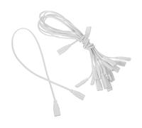 Gatuida 10 Piezas Cable de Conexión para Lámparas Cable de Alimentación y Extensión para Iluminación LED Cordón Eléctrico de Repuesto para Electrodomésticos Adaptador para Instalaciones