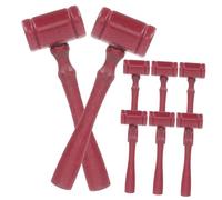 Gatuida 10 piezas de Juez de Madera para Rol Material Duradero Bordes Suaves Herramienta de Entrenamiento Coordinación Mano