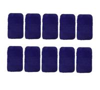 Gatuida 10 piezas Guantes de Pulido de Peluche para Zapatos Kit Multifuncional Limpiador Calzado con Correa Elástica para Versátil y Viajes Color Aleatorio Color Aleatorio