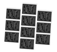 Gatuida 10 Piezas Pegatinas Teclado Portátil Autoadhesivas Vinilo Laminado sin Residuo Guía Atajos para Mejorar Productividad Compatible con Laptops