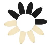 Gatuida 10 piezas Puntas para Arco de Violín y Accesorios de Reparación de Plástico Duradero Compatibles con Diversos Arcos Fácil Sustitución para Músicos y Escuelas