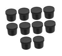 Gatuida 10 piezas Tarros Vacíos para Boca Ancha Frascos Reutilizables para Maquillaje y Cuidado Facial Organizadores Prácticos para Viaje y Diario