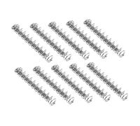 Gatuida 10 Resortes de Acero Inoxidable para Pastilla de Guitarra, Ajuste de Precisión, Instalación Fácil y Reducción de Ruido para Estudio y Directo
