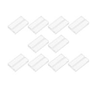Gatuida 10 Soportes acrílicos para Cartas de Juego - Soporte Transparente para baraja con Ranura - Bandeja de 5x3 cm para Mesa de póker, Almacenamiento de Cartas coleccionables y artículos para
