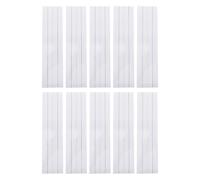 Gatuida 10 Tiras magnéticas White para Escribir Frases, con líneas y Superficie borrable.