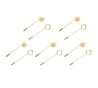 Gatuida 10 Unidades Broches de Seguridad Largos de Aleación de Unidades para Manualidades Pasadores Resistentes para Ropa y Solapas para Hombres y Mujeres