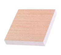 Gatuida 100 Hojas Notas Adhesivas de Madera de Memorias Auto-adhesivas Resistentes al Desgaste para Oficina Escuela y para Estudiantes y Profesores