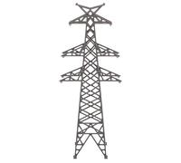 Gatuida 100 Negra, Modelo de Arquitectura Ferroviaria para Maquetas de Tren y Escenarios Urbanos, Escala Vista de Calle y Edificios de Jardín en Miniatura