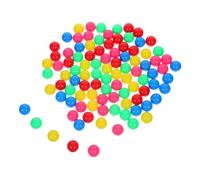 Gatuida 100 Piezas Bolas Plásticas Coloridas para Clasificación Stem Montessori Material Didáctico para Preescolar y Experimentos Infantiles