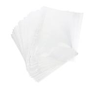 Gatuida 100 piezas Fundas Perforadas para Transparentes Resistentes para Oficina Organizadores Multifuncionales para Archivos y Papeles Protección Reutilizable y Fácil Limpieza