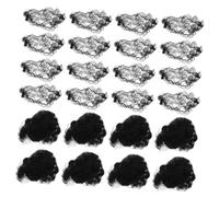 Gatuida 100 piezas Invisible Hair Nets Elastic Mesh Hair Bun Holders For Women Lightweight Breathable Hairnets With Stretchable Edge Professional Hairstyling Use