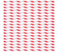Gatuida 100 Piezas Palitos de Papel para Algodón de Azúcar Rayas Rojas, 30cm, Seguros para Alimentos, Ideales para Máquinas de Algodón de Azúcar en Carnavales