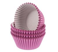Gatuida 100 piezas Unidades Tazas de Papel para Hornear Cupcakes Color Púrpura Resistentes y Desechables Liners para Magdalenas Moldes Prácticos para Repostería