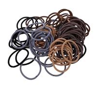 Gatuida 100piezas Banda de Goma de Alta Elasticidad Gomas Pelo para Mujer Pelo para Peinados Casuales y Formales Adecuado y Rizado