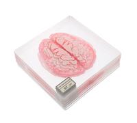Gatuida 10piezas Posavasos De Acrílico para Halloween Diseño De Sangre Floral y Corte De Cerebro para Decoración De Fiestas y Accesorios De Cocina