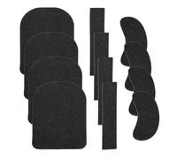 Gatuida 12 Espinilleras Autoadhesivas para Snowboard y Esquí, Acolchadas de Algodón Ultraligeras, Protección Ergonómica para Pantorrillas, Equipo Deportivo para Evitar Rozaduras