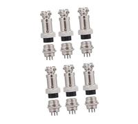 Gatuida 12 Piezas Conector de Aviación de Macho Hembra Enchufe y para Equipos Electrónicos Navegación Instalación y Uso para Sistemas de Adquisición de y Control Automático