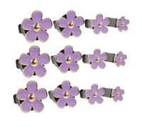 Gatuida 12piezas Clips Para Ambientador Coche Margaritas De Colores Accesorio Decorativo Rejilla De Ventilación