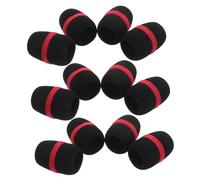 Gatuida 12piezas Fundas de Esponja para Micrófono Antiruido Reutilizables para Escenario Ktv para Discurso y Grabación