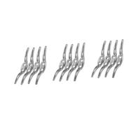 Gatuida 12piezas Ganchos De Cuerda para Persianas De Metal Soporte para Cuerdas De Ventana Accesorios De Seguridad para Cortinas y Persianas Fácil Instalación y Uso El Hogar