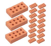 Gatuida 150piezas Mini Modelo De Ladrillo Bloques De Construcción Pequeños Casa De Accesorios De Mini Jardín Juego De Construcción Realista