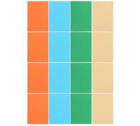 Gatuida 16 cuadernos de práctica de colores con renglones para la escuela | Cuaderno de prácticas para el aula, cuaderno de ejercicios escolares, bloc de notas