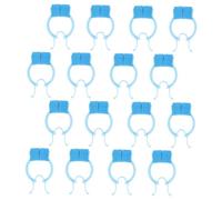 Gatuida 16piezas Clip De Ejercicio De Respiración Nasal Pinzas Para Detener El Sangrado Nasal Útiles Hogar y Entrenamiento De Respiración Pulmonar