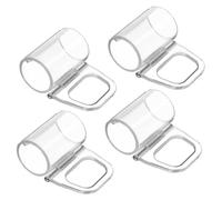 Gatuida 16piezas Mango De Reemplazo para Estores Cordless Clip Fijación De Cortinas Transparentes Soporte para Accesorios De Ventana Multiusos