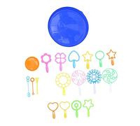 Gatuida 1Juego Conjunto de Burbujas para Herramientas de Fabricación de Burbujas para Fiestas y Actividades al Aire Color Surtido