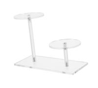 Gatuida 1juego Soporte Acrílico Transparente para Perfumes y Joyería Estante Multiusos para Exhibición De Postres y Figuras
