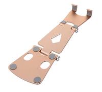 Gatuida 1Pc Golden Dock Tablet Hogar Ajustable Aleación de Metal para Celular Aluminio Multifunción Rack Escritorio Universal Teléfono Escritorio Móvil Soporte Plegable Oficina Teléfono