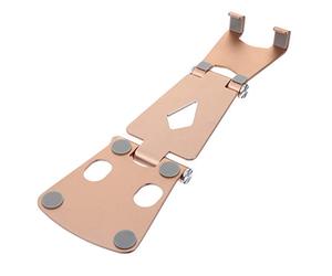 Gatuida 1Pc Golden Dock Tablet Hogar Ajustable Aleación de Metal para Celular Aluminio Multifunción Rack Escritorio Universal Teléfono Escritorio Móvil Soporte Plegable Oficina Teléfono