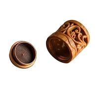 Gatuida 1pieza Llavero De Perfume Colgante De Madera Premium Contenedor Miniatura Para Fragancia Decoración De Bolsos y Accesorios De Moda Diseño Ligero y Duradero Para Uso Diario y